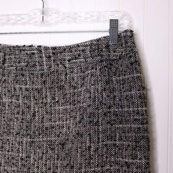 ✨3 for $20✨  Axcess Liz Claiborne Tweed Pencil Skirt Size 8 - Picture 2 of 4